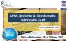Photo for UPSC Geologist & Geo-Scientist Admit Card 2019 –20 (28-30 June) Exam