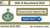 Photo for HSSC JE Recruitment 2019 –20 (1624) Haryana Junior Engineer Jobs