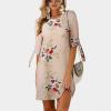 Photo for Floral Print Chiffon Beach Dress