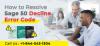Photo for How to Resolve Sage 50 Decline Error Code 000005