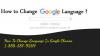 Photo for How To Change Language In Google Chrome