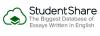 Photo for StudentShare.org