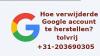 Photo for Hoe verwijderde Google-account te herstellen?