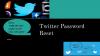 Photo for How To Reset Twitter Password