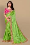 Photo for Shop Latest Green Sarees For Engagement From Mirraw