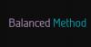 Photo for Balanced Method