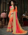 Photo for Shop Best Quality Of Orange Colour Sarees At Fair Prices
