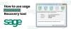 Photo for How to Use Sage Password Recovery Tool