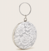 Photo for Best Contrast Lace Round Shaped Bag on Online