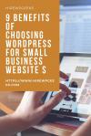 Photo for 9 BENEFITS OF CHOOSING WORDPRESS FOR SMALL BUSINESS WEBSITE