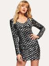 Photo for Buy Fish Scale Sequin Dress On Online