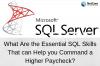 Photo for What Are the Essential SQL Skills That can Help you Command a Higher Paycheck?