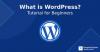 Photo for Wordpress Tutorial for Beginners