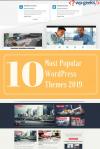 Photo for Top 10 Most Popular WordPress Themes 2019