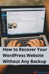 Photo for How to Recover Your WordPress Website Without Any Backup
