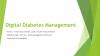 Photo for Diabetes Management : New Approach towards Technological Advancements in Digital Diabetes Management