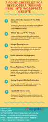 Photo for 7 Point Checklist For Developers Turning HTML Into WordPress Website