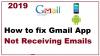 Photo for Gmail not receiving emails