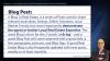 Photo for Real Estate Internet Marketing Term of the Day: Blog Post