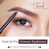 Photo for How to Fix Uneven Eyebrows