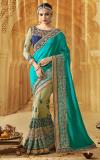 Photo for Buy Designer Half & Half Sarees Online At Mirraw