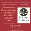 Photo for Professionalism Committee's Breakfast Seminar, Part II