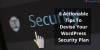 Photo for 6 Actionable Tips To Devise Your WordPress Security Plan