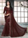 Photo for Buy Exclusive Collection of Brown Sarees Online From Mirraw