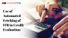 Photo for ITR In Credit Evaluation