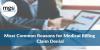 Photo for Most Common Reasons for Medical Billing Claim Denial