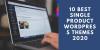 Photo for 10 Best Single Product WordPress Themes 2020