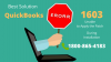 Photo for Best Solution QuickBooks Error 1603 - Update Installer an Internal Error