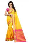 Photo for Look Pretty and Stylish in Yellow Color Sarees at all Occasions