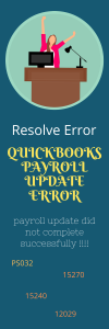 Photo for Guide and Resolution on QuickBooks Payroll Update Error