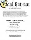 Photo for  Labor's day weekend Vocal retreat open to all