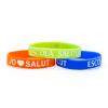 Photo for Colour Infill Silicone Wristbands
