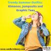 Photo for Trendy Summer Outfits: Kimonos, Jumpsuits and Graphic Tees