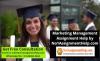 Photo for Marketing Management Assignment Help by No1AssignmentHelp.com