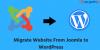Photo for How to Easily Move your site from Joomla to WordPress