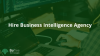 Photo for Hire Business Intelligence Agency