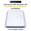 Photo for LED Panel IP65 62x62cm 24 Volt Betrieb verschiedene Lichtfarben