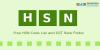 Photo for HSN Code List - Harmonized System Code