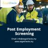 Photo for Post Employment Screening