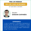 Photo for Webinar on Robotic Process Automation for businesses