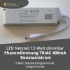 Photo for LED Netzteil 15 Watt dimmbar Phasendimmung TRIAC 400mA Konstantstrom