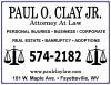Photo for PAUL O. CLAY  (ATTORNEY AT LAW)