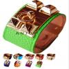 Photo for Vintage Punk Studs Pyramid Faux Leather Wristband Charm Bangles Bracelet Cuffs