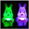 Photo for Colors Changing Cute Rabbit LED Night Lights Lamp For Party Bedroom Decor Wedding Christmas
