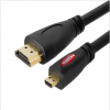 Photo for 6FT Micro HDMI to HDMI Male Adapter Converter Cable Droid EVO 4G 1080P