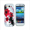 Photo for Flowers TPU Gel Skin Case Cover for Samsung Galaxy S3 SIII i9300 Red